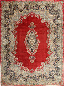  Persischer Kerman Fine Teppich 295X396 Rot/Beige Carpetvista