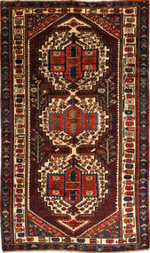  Perzisch Bakhtiar Fine Vloerkleed 156X280 Donkerrood/Bruin (Wol, Perzië/Iran)