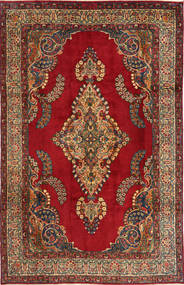  Orientalischer Yazd Teppich 200X320 Wolle, Persien/Iran Carpetvista