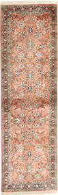 絨毯 カシミール ピュア シルク 75X275 廊下 カーペット (絹, インド)