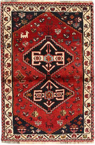  Persischer Shiraz Teppich 82X123 Carpetvista