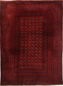  Afghan Fine Tapis 274X373 De Laine Grand Carpetvista