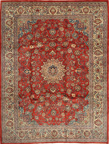  Mahal Szőnyeg 270X363 Perzsa Gyapjúszőnyeg Barna/Piros Nagy Carpetvista