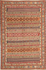  Orientalisk Kelim Fars Matta 124X200 Ull, Persien/Iran Carpetvista