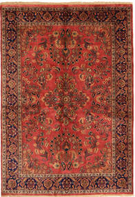 Sarough Indisch Teppich 142X203 Wolle, Indien Carpetvista
