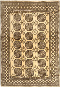  Orientalischer Afghan Natural Teppich 201X285 Wolle, Afghanistan Carpetvista