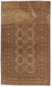 絨毯 オリエンタル アフガン Fine 97X178 茶色/オレンジ (ウール, アフガニスタン)