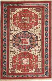 120X182 Kelim Fars Teppich Orientalischer (Wolle, Persien/Iran) Carpetvista