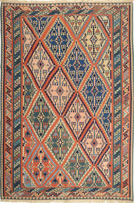  Orientalischer Kelim Fars Teppich 200X298 Wolle, Persien/Iran Carpetvista