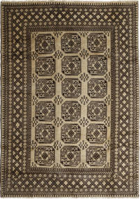  Oriental Afghan Natural Rug 205X288 Wool, Afghanistan Carpetvista