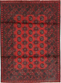  119X171 Medallion Small Afghan Fine Rug Wool, Carpetvista