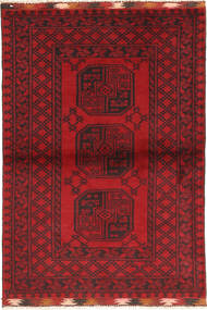  Orientalischer Afghan Fine Teppich 102X150 Wolle, Afghanistan Carpetvista