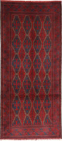  アフガン Khal Mohammadi 絨毯 76X183 ウール 小 Carpetvista