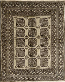  197X245 Afghan Natural Teppich Wolle, Carpetvista