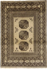 125X182 小 アフガン ナチュラル 絨毯 ウール, Carpetvista