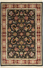  156X234 小 Tabriz#60 Raj 絹の縦糸 絨毯