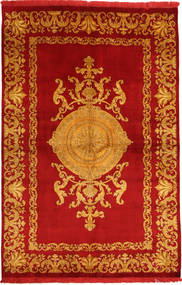  Orientalischer Kaschmir Reine Seide Teppich 123X186 Seide, Indien