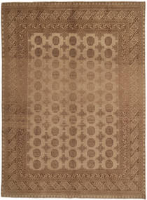  191X271 Medallion Afghan Fine Rug Wool, Carpetvista