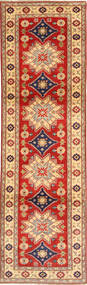 Tapis Kazak Fine 82X293 De Couloir Rouge/Beige (Laine, Pakistan)