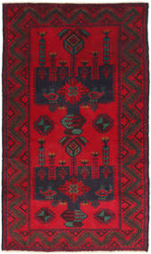  Baluch Rug 85X144 Wool Small Carpetvista