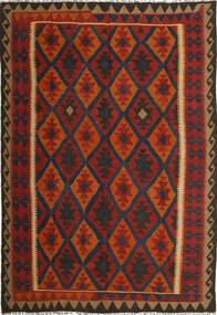 絨毯 キリム マイマネ 202X295 (ウール, アフガニスタン)