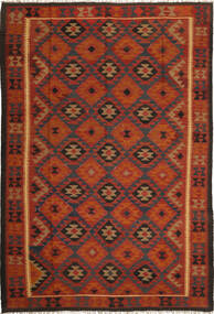 絨毯 キリム マイマネ 195X298 (ウール, アフガニスタン)