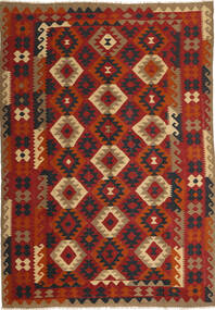 絨毯 キリム マイマネ 195X287 (ウール, アフガニスタン)