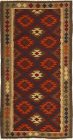  Kilim Maimane Rug 97X198 Wool Brown/Orange Small Carpetvista