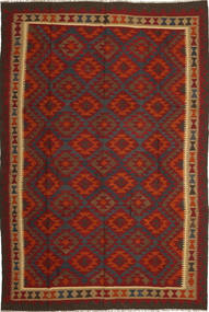 絨毯 キリム マイマネ 196X295 (ウール, アフガニスタン)
