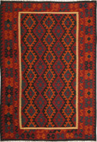 絨毯 キリム マイマネ 200X290 (ウール, アフガニスタン)