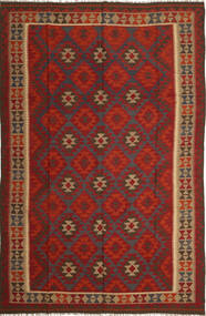  Orientalischer Kelim Maimane Teppich 200X298 Wolle, Afghanistan Carpetvista