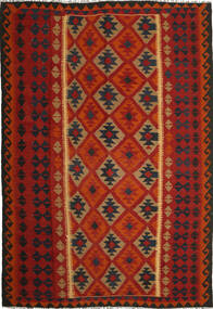 絨毯 キリム マイマネ 198X288 (ウール, アフガニスタン)