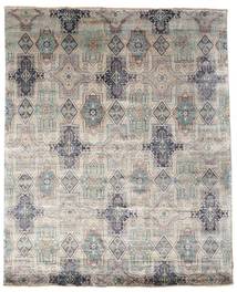 絨毯 Damask 246X304 ベージュ/グレー (ウール, インド)