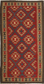  Kilim Maimane Rug 103X196 Wool Brown/Red Small Carpetvista