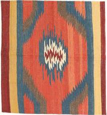  Kilim Modern Rug 89X96 Persian Wool Small Carpetvista