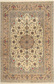  イスファハン 絹の縦糸 絨毯 158X238 ペルシャ 小