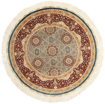  Ø 150 China Seide Teppich Orientalischer Rund (Seide, China)