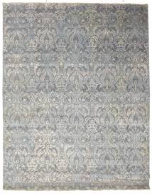 絨毯 Damask 244X309 グレー/ライトグレー (ウール, インド)