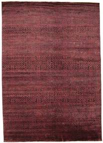 Damask Teppich 262X370 Rot/Dunkelrot Großer Wolle, Indien Carpetvista