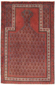 Baluch Rug Rug 87X133 Red/Brown Wool, Afghanistan Carpetvista