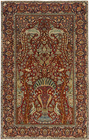 Tapete Persa Isfahan 131X209 (Lã, Pérsia/Irão)