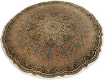  Oriental Tabriz 50 Raj Rug 414X414 Square Large Wool, Persia/Iran
