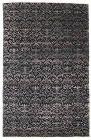  164X255 Abstrakt Damask Teppich Wolle, Carpetvista
