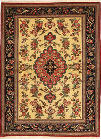  116X157 Small Qum Sherkat Farsh Rug Wool, Carpetvista