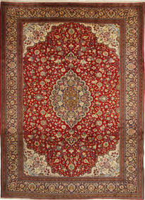  Orientalischer Ghom Kork/Seide Teppich 245X342 Wolle, Persien/Iran