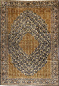  213X321 Qum Silk Rug Persia/Iran