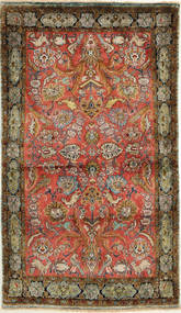  Persischer Ghom Seide Teppich 74X131 Läufer (Seide, Persien/Iran)