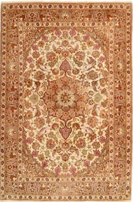  Persischer Isfahan Seidenkette Teppich 110X163