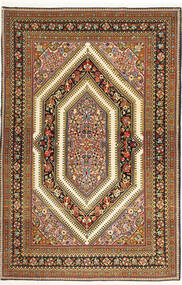 108X165 Alfombra Oriental Ghom Kork/De Seda (Lana, Persia/Irán)