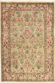 Qum Kork/Silk Rug 108X158 Persia/Iran